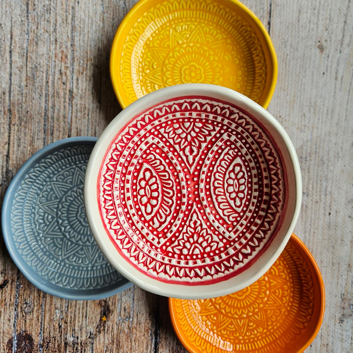 Indian Print Bowls