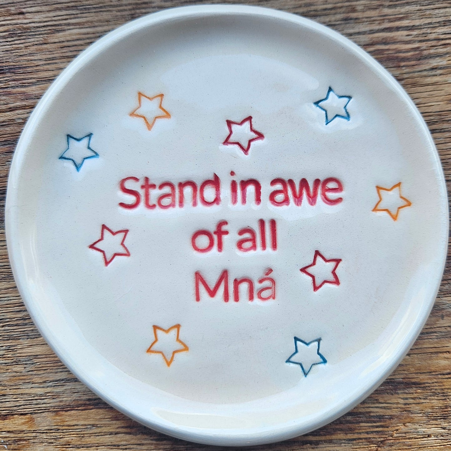Stand in Awe of all Mná Ring Dish