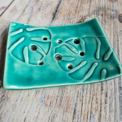 Monstera Soap Dish