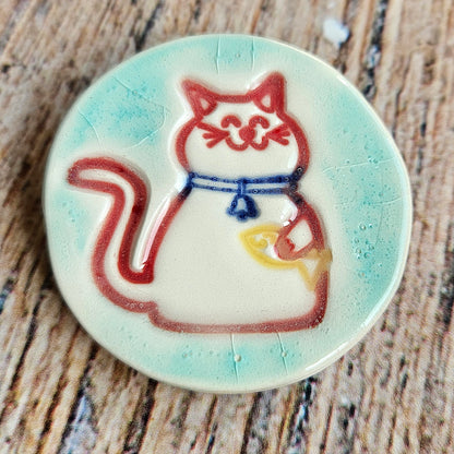 Cat Brooch