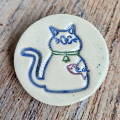 Cat Brooch