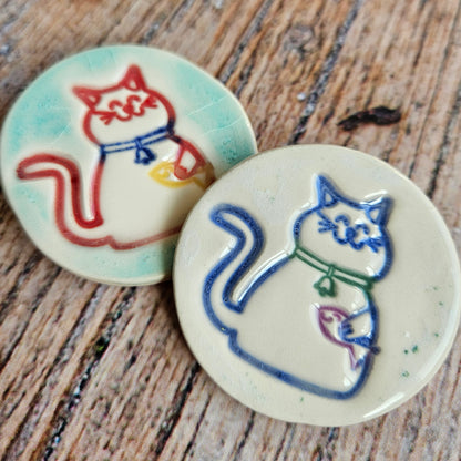 Cat Brooch