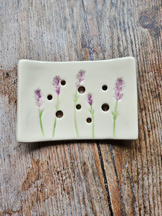 Lavender Soap Dish