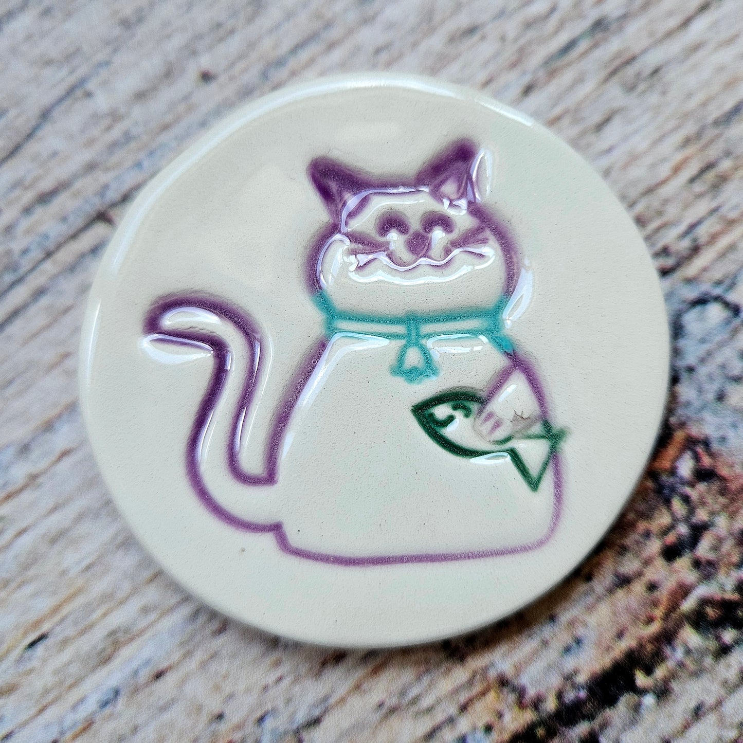 Cat Brooch