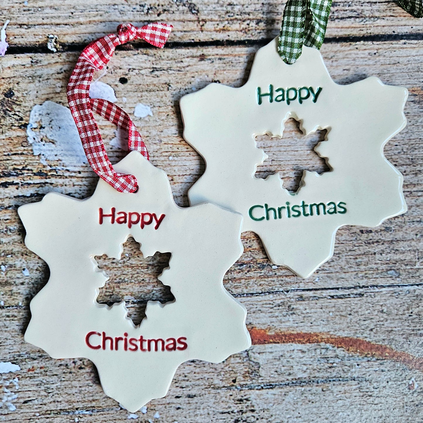 Happy Christmas Snowflake