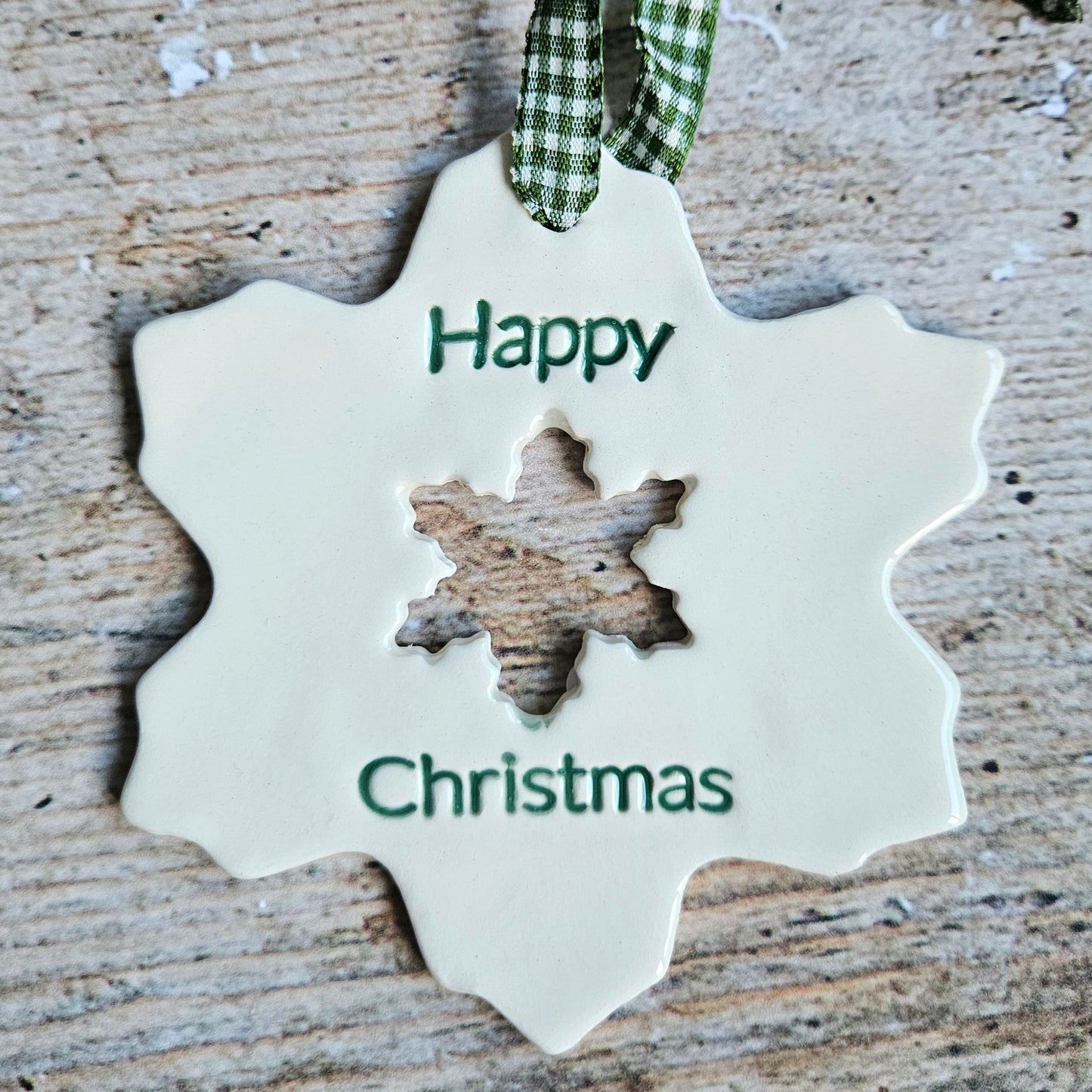 Happy Christmas Snowflake