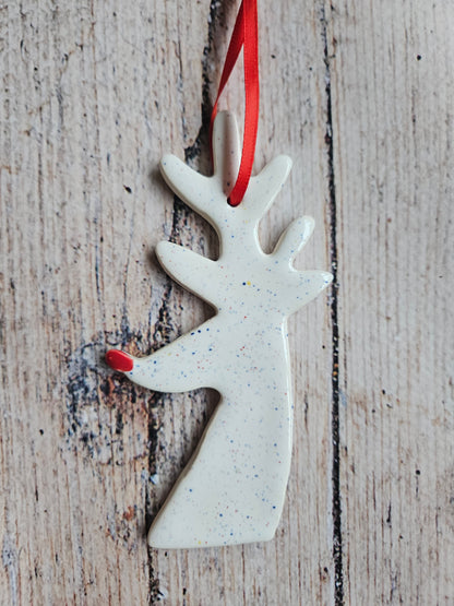 Speckled Red Nosed Reindeer