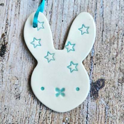 Easter Bunny with stars