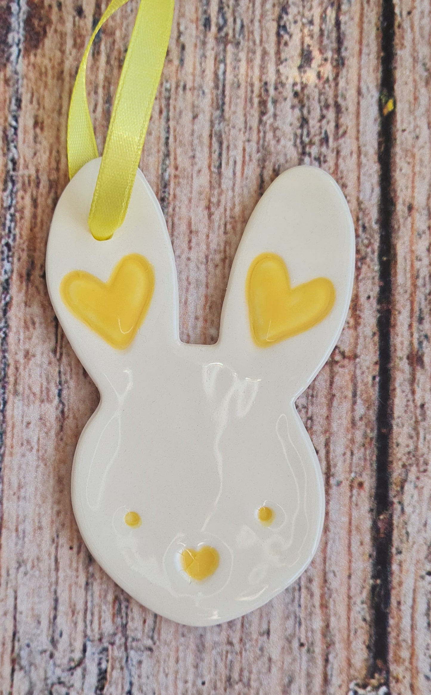 Easter Bunny with hearts