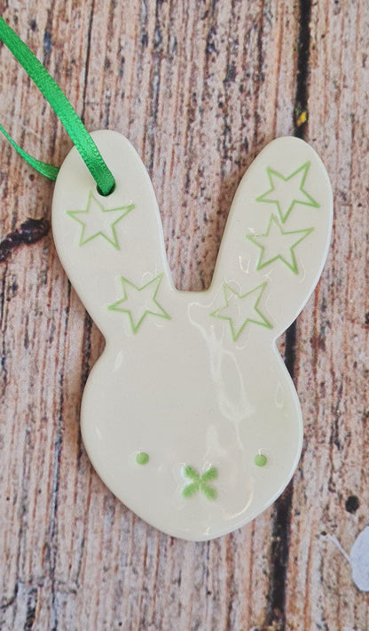 Easter Bunny with stars