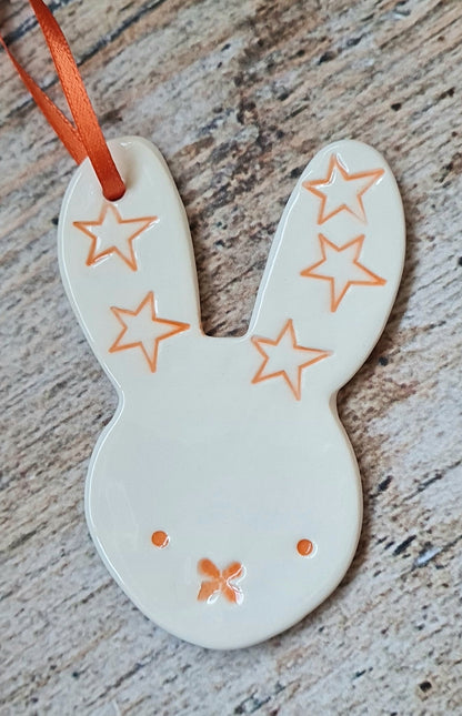 Easter Bunny with stars