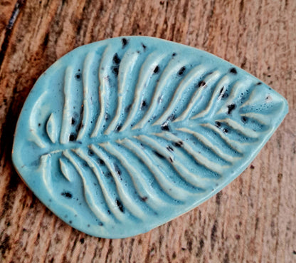 Fern brooch