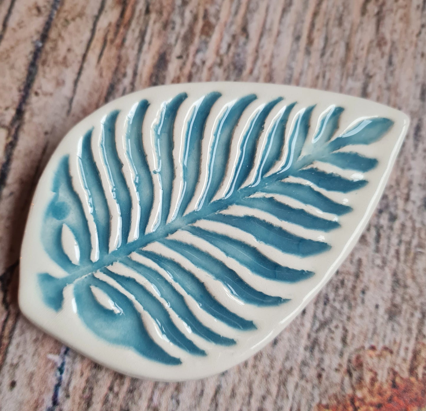 Fern brooch