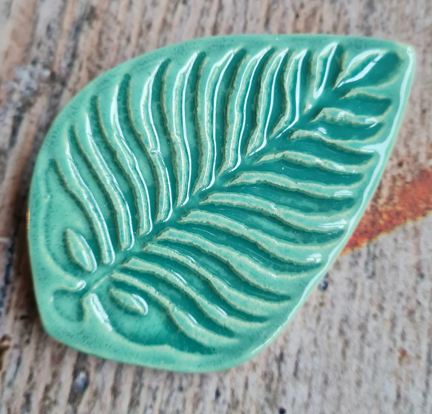 Fern brooch