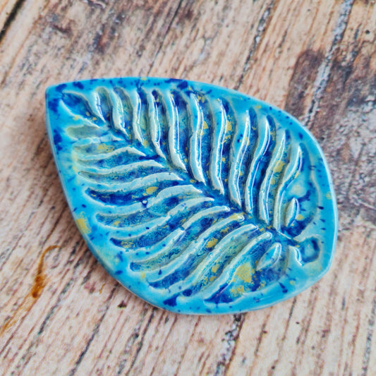 Fern brooch