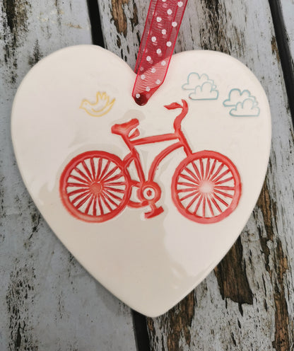 Heart with Bike